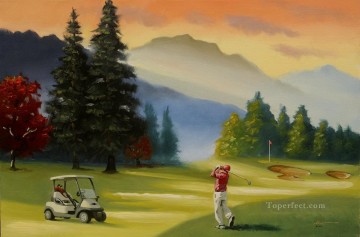 ゴルフコース06 印象派 Oil Paintings